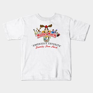 Vintage Walley World Kids T-Shirt